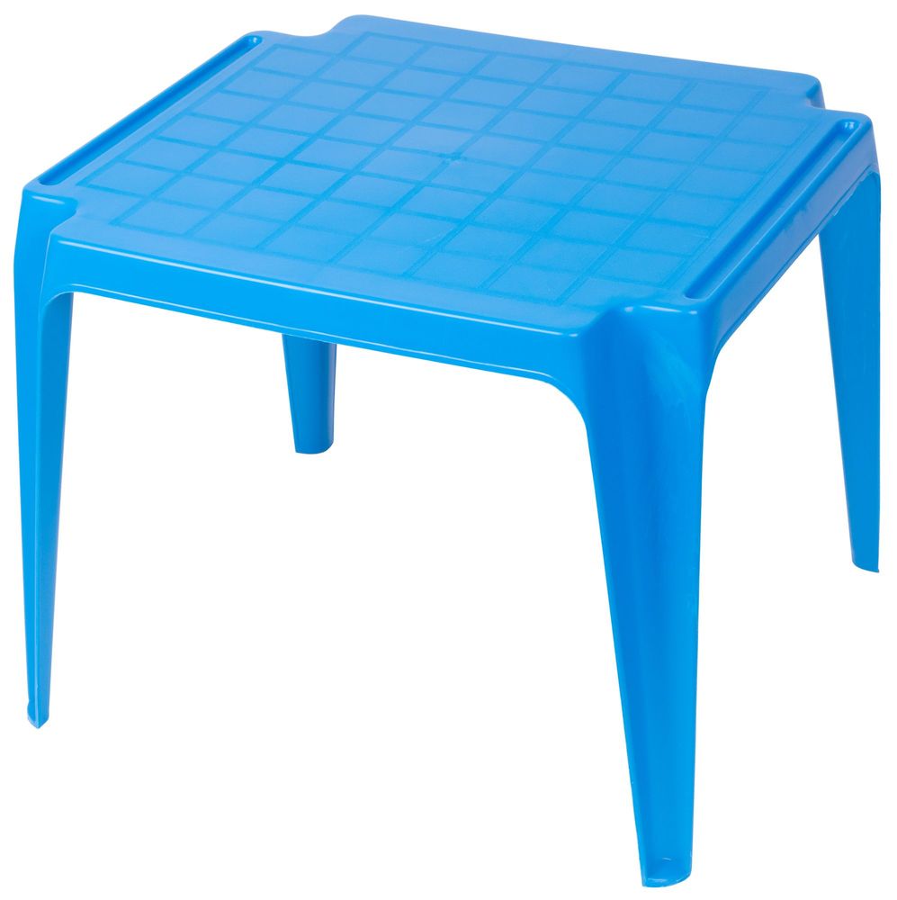 WEBHIDDENBRAND Stôl TAVOLO BABY Blue, modrý, detský 55x50x44 cm